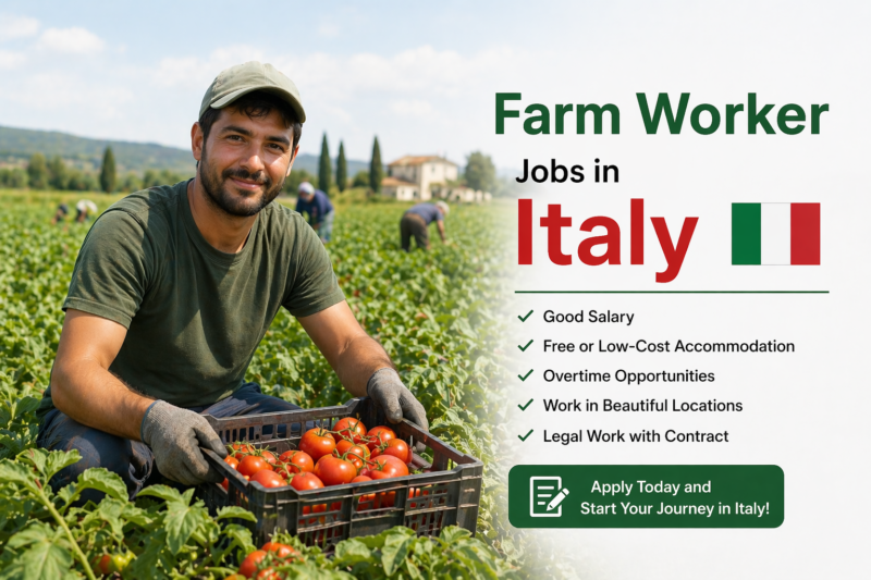 Farm Worker Jobs in Italy | Seasonal & Full-Time Positions 2026