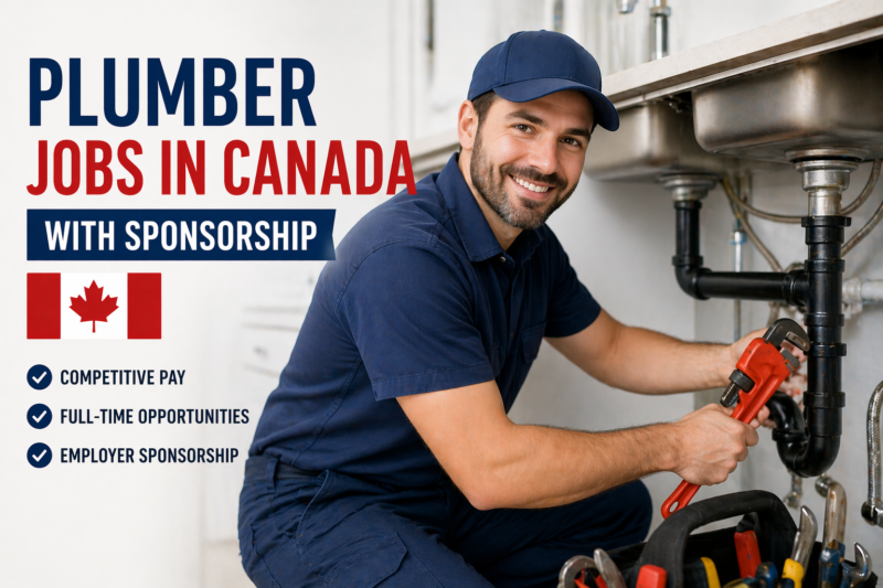Plumber Jobs in Canada With Sponsorship