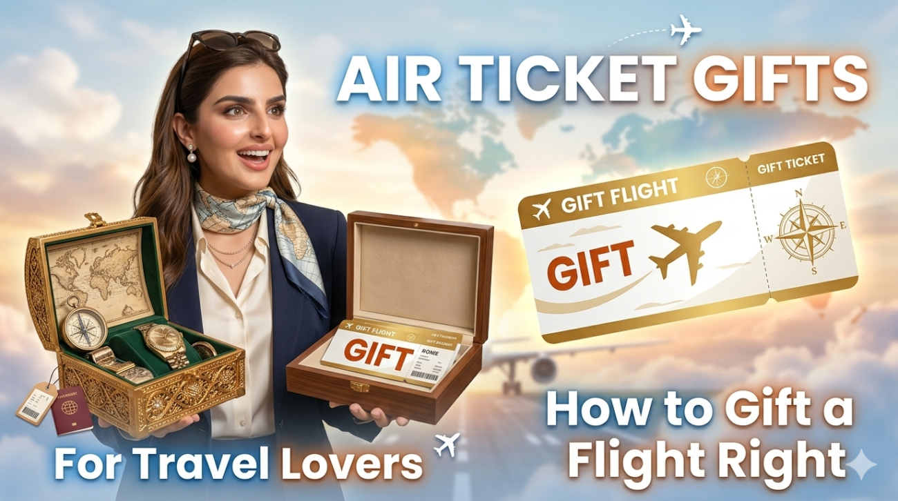 Best Air Ticket Gifts for Travel Lovers — How to Gift a Flight the Right Way