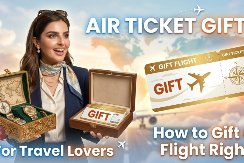 Best Air Ticket Gifts for Travel Lovers — How to Gift a Flight the Right Way