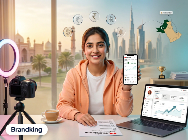 How to Earn Money from YouTube in Pakistan and Gulf Countries (2026 Beginner Guide)